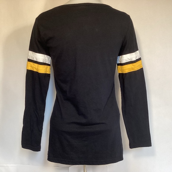 Pittsburgh Steelers Long sleeve Women’s t-shirt size medium Jersey style tee - Picture 5 of 12